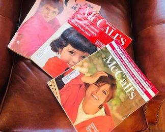 Vintage McCalls magazines 50’s and 60’s.