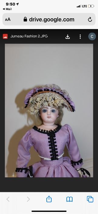 13.5” Jumeau French Fashion Doll
2 nd picture