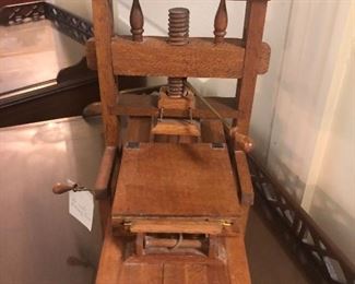 1/10 scale Gutenberg Press