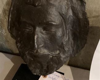 Iron Gauguin death mask $50