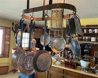 Lots of Copper and Brass Items