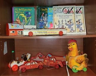 Tons of vintage children's toys and books