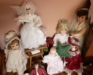 Vintage to Modern Collectible Dolls