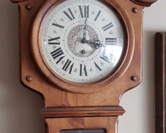 Howard Miller Liberty Pendulum Wall Clock Model 4987
