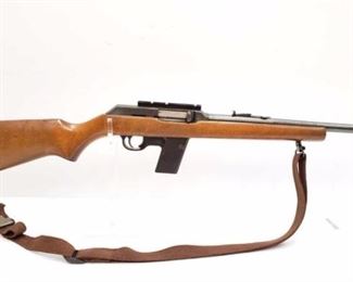 710	

Marlin 9 9mm Semi Auto Rifle
Serial Number: 08694127
Barrel Length: 17"

California Transfer Available. Ca and out of state shipping available to your local FFL. Buyer is responsible for checking local laws before bidding.