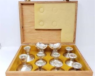 2764	

Weighted Sterling Silver Candle Stick Holders W/ Box
Weighted Sterling Silver Candle Stick Holders W/ Box