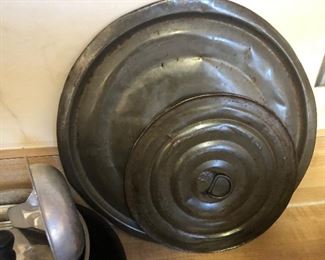 Old pan lids 