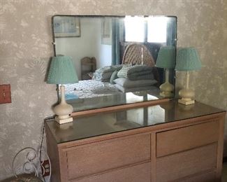 Kent-Coffey dresser and mirror