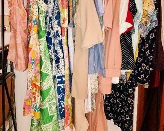 Vintage Hawaiian rompers, dresses, 1980- 1990’s ladies clothing 