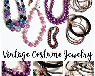 Vintage Costume Jewelry 