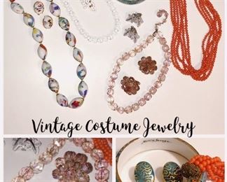 Vintage Costume Jewelry 
