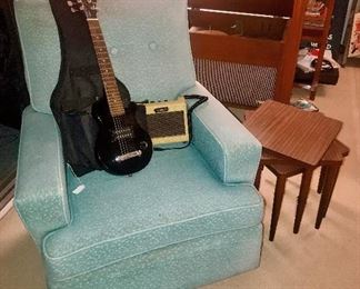Vintage Gibson Les Paul guitar with Epiphone speaker... Player Pack