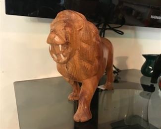 Beautiful Lion statue