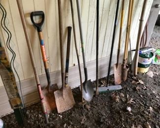 Gardening tools.