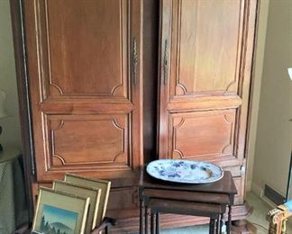 Extraordinary antique armoire