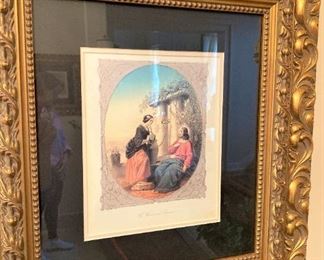 "The Woman of Samaria" - framed art