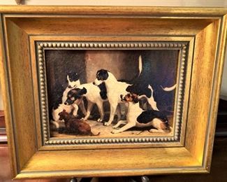 Precious pups framed art