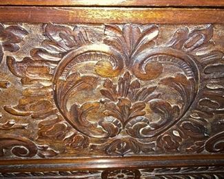 Finely carved details