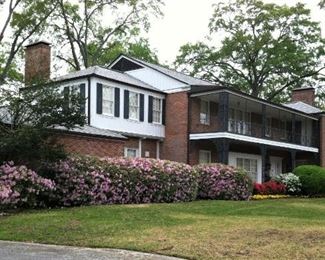 This is a spring picture, but you will still want to visit this luxurious home of the late Ann and Lee Lawrence, long time residents of Tyler. 