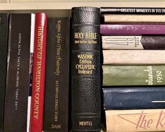 Bible and other study books