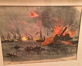  Gun Boat Flotilla at Galveston, Texas, January 1, 1863