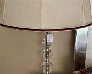 Lamp with a modern flare