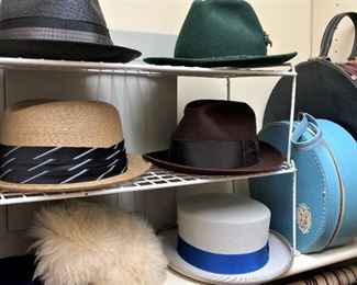 Hat and  hat cases