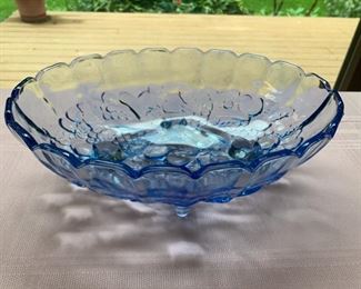 $12.00........Blue Glassware Bowl (J501)