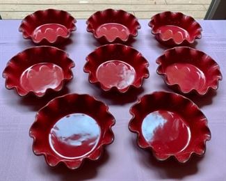 $12.00........Mini Pie Plates Set of 8 (J526)