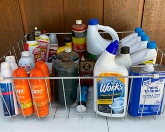 HALF OFF !  $6.00 NOW, WAS $12.00.......Garage Misc Products Lot(J012)