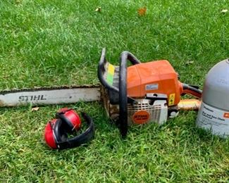 $150.00........Stihl Chain Saw and Oil (J011)