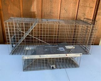 $20.00......Large and Small Live Trap (J023)