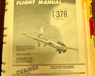 $60.00......T-37A 1958 Flight Manual (J131)