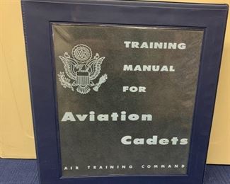 $50.00.......1959 Training Manual for Aviation Cadets Air Command(J144)