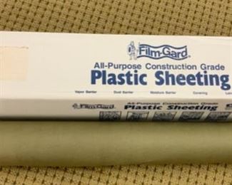 REDUCED!  $9.00 NOW, WAS $12.00......Plastic Sheeting (J267)