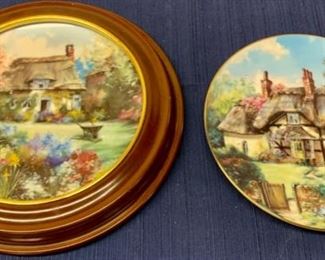 CLEARANCE !  $3.00 NOW, WAS $10.00......Pair of Plates (J271)
