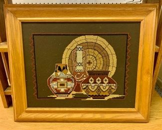 CLEARANCE !  $4.00 NOW, WAS $14.00..... Southwest Needlework Picture 23" x 19" (J272)
