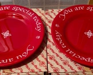 $12.00.......2 you are special plates with boxes (J298)