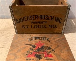 $50.00..........Anheuser Busch Budweiser Crate (J330)