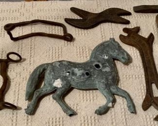 $25.00..........Vintage Horse Weathervane and Tools (J319)