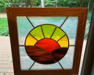 $25.00............Stained Glass 14" x 14" (J616)