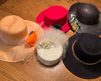 $20.00...........5 Ladies Hats (J603)
