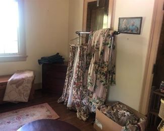 antique/vintage drapes
