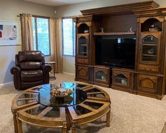 Sectional Sofa, Vintage Round Gordon’s Coffee Table, Entertainment Unit, Rocker/Swivel Recliner, Side Tables and more. 