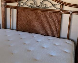 Queen Rattan Bed Frame 