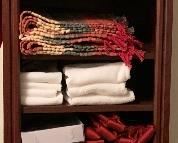 Assorted Towels, Linens, Pillows...