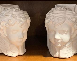 Cherub Bookends 