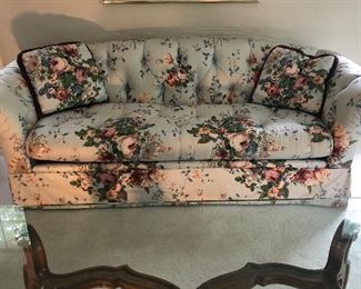 Floral Print Sofa
