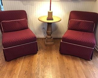 Custom Covered Slipper Chairs
Sherrill
