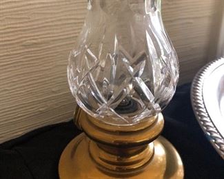Waterford Crystal Sullivan Hurricane Electric Mini Accent Lamp
